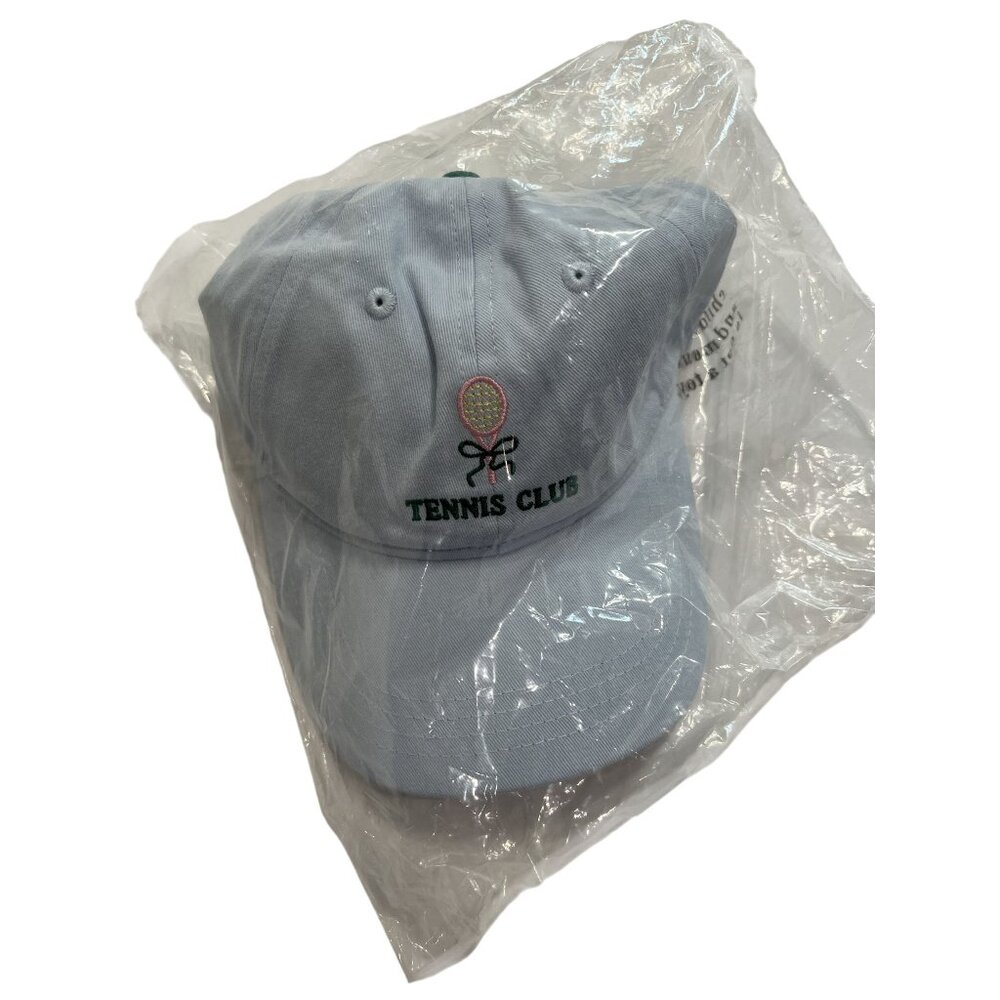 Frasier Sterling Tennis Club Hat in Blue Green